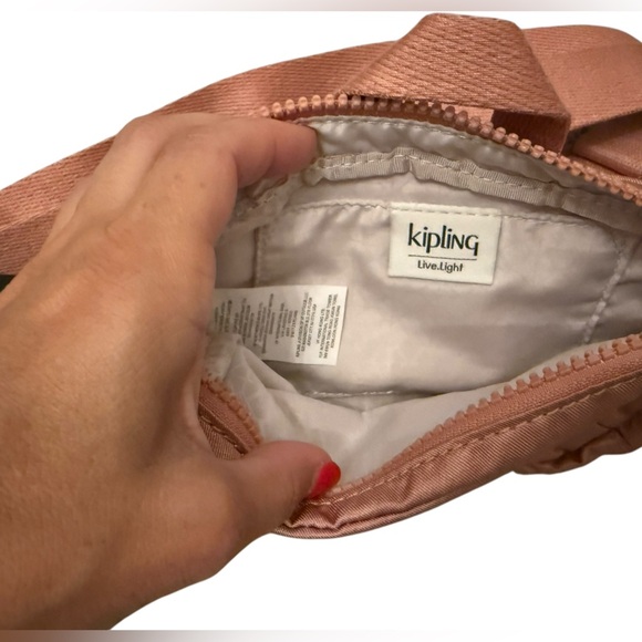 Kipling Alys Small Bum Bag Crossbody Rose Gold - Picture 4 of 4